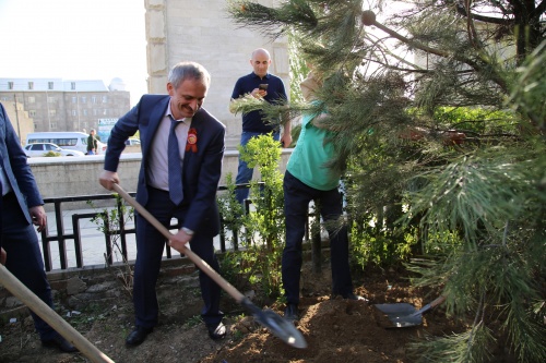 Энрик Муслимов присоединился к акции "Посади дерево Победы"