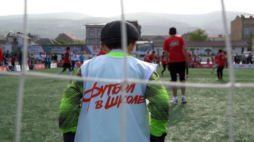 В Дербенте прошел фестиваль «Магнит. Урок футбола»