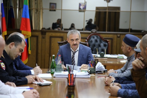 В администрации города обсудили вопросы по подготовке к Республиканскому маджлису алимов 