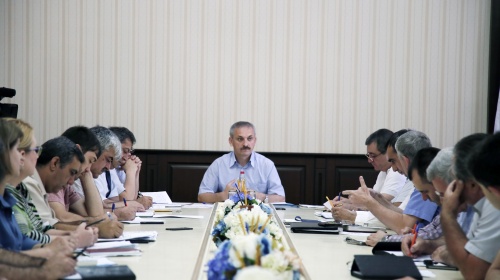 Энрик Муслимов провел аппаратное совещание