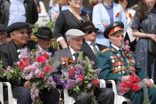 9 мая в Дербенте состоялся митинг, посвященный Дню Победы